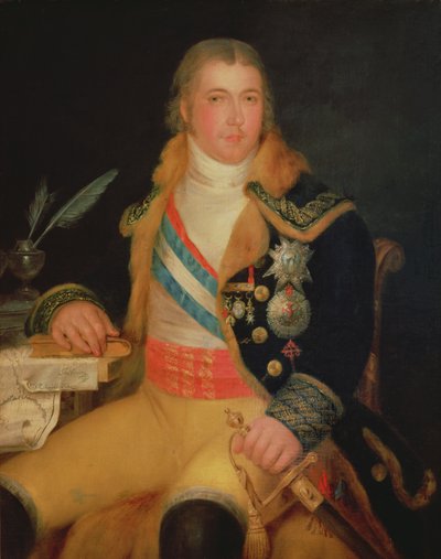 Portrait de Manuel Godoy - Antonio Carnicero